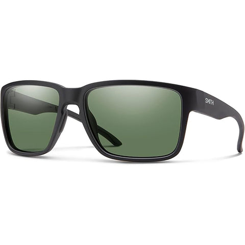 Smith Emerge Sunglasses in matte black and polar gray green
