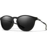 Smith Wander Sunglasses in matte black and polarized black