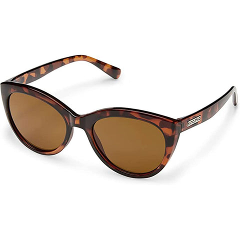 Suncloud Cityscape Polarized Sunglasses in tortoise and polar brown