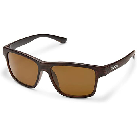 Suncloud A-Team Polarized Sunglasses in burnished brown and polar brown