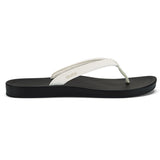Olukai Womens Uiki Sandals in bright white/lava r