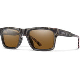 Smith Strand Sunglasses in salt haze and Chromapop glass polar brown