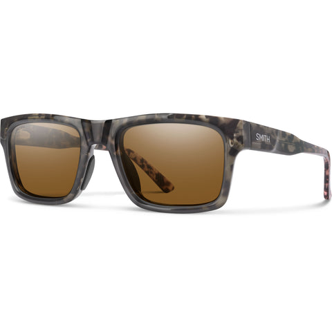 Smith Strand Sunglasses in salt haze and Chromapop glass polar brown