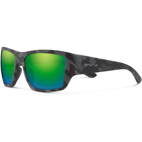 Suncloud Sculpin Polarized Sunglasses in polar grey green and matte stonefish