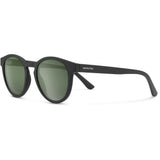 Suncloud Barnes Polarized Sunglasses in matte black and polar gray green