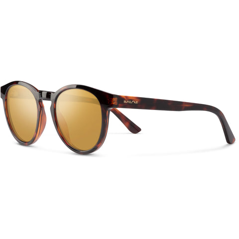 Suncloud Barnes Polarized Sunglasses in polar sienna mirror