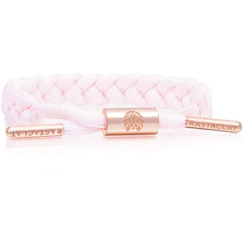 Rastaclat unisex Phoebe Braided Bracelet in pink/rose gold