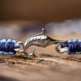4OCEAN Respect The Locals Bracelet in blue marlin