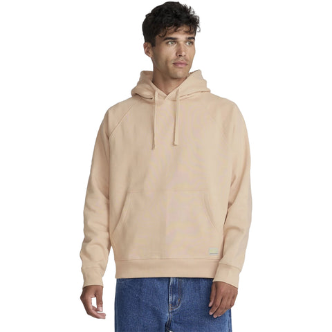 RVCA Mens Dayshift Hoodie in apricot