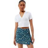 RVCA Womens Reform Skirts in Blue