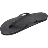 Rainbow Womens Premier Leather Sandals in black