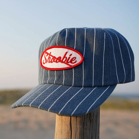 Delaware Beaches Suck DBS Anti-Shoobie Hat in blue/white/red