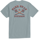 Dark Seas Mens Signboard T-Shirts in light blue
