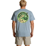 Dark Seas Mens Eight Ball T-Shirts in light blue