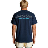 Dark Seas Mens Headway T-Shirts in navy