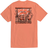 Dark Seas Bar Stool T-Shirts in citrus