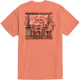 Dark Seas Bar Stool T-Shirts in citrus