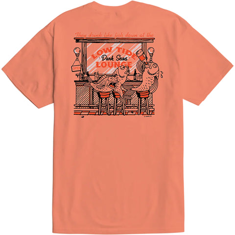 Dark Seas Bar Stool T-Shirts in citrus