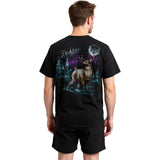Dark Seas Mens Open Range T-Shirts in black