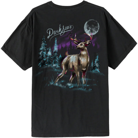 Dark Seas Mens Open Range T-Shirts in black