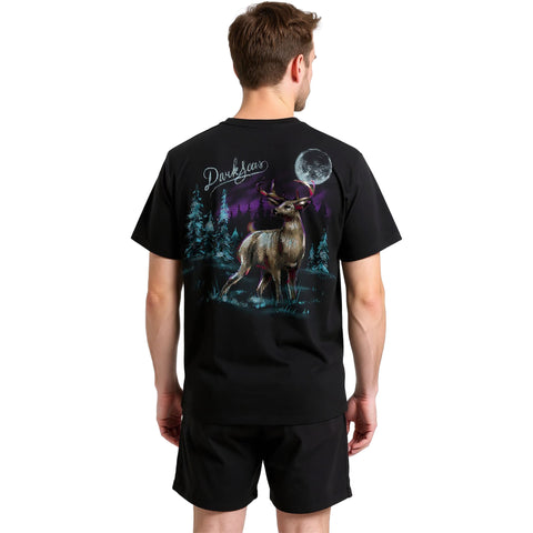 Dark Seas Mens Open Range T-Shirts in black