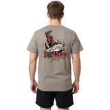 Dark Seas Mens Rodeo T-Shirts in Vintage khaki