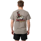 Dark Seas Mens Rodeo T-Shirts in Vintage khaki