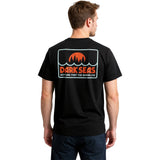 Dark Seas Mens Trail King T-Shirts in Black