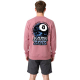 Dark Seas Mens Billiards L/S T-Shirts in Pink