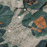 Dark Seas Mens Bloom Woven Shirts in aloe