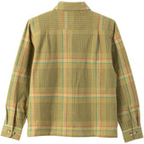 Dark Seas Mens Blanton Woven Shirts in olive and Large