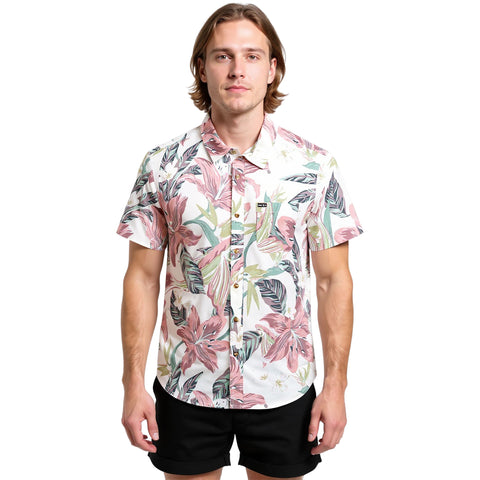 Dark Seas Mens Ritter Woven Shirts in Antique