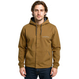 Dark Seas Mens Breakwater Jackets in brown