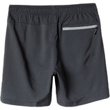Dark Seas Mens No Sweat Shorts in black stripe