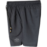 Dark Seas Mens No Sweat Shorts in black stripe