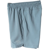 Dark Seas Mens No Sweat Shorts in storm stripe