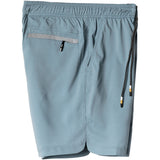 Dark Seas Mens No Sweat Shorts in storm stripe