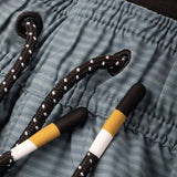 Dark Seas Mens No Sweat Shorts in storm stripe
