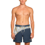 Dark Seas Mens Aliso Boardshorts in navy/antique