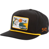 Dark Seas Mens Harbor Hats in black
