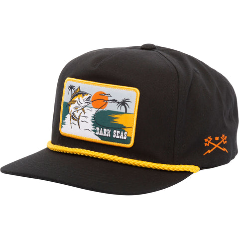 Dark Seas Mens Harbor Hats in black