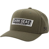 Dark Seas Mens Moore Hats in moss