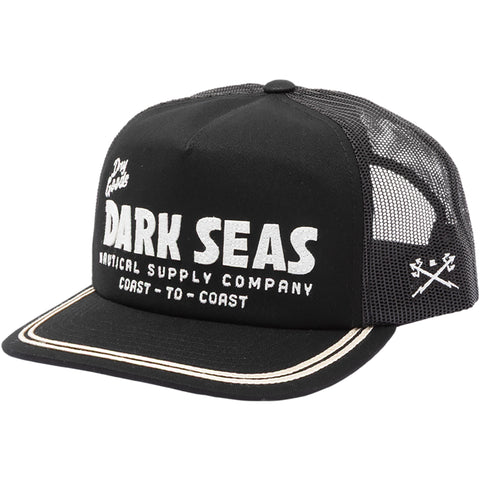 Dark Seas Mens Newport Hats in black
