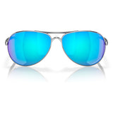 Oakley Feedback Sunglasses in Prizm sapphire irid polarized and polished chrome