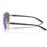 Oakley Feedback Sunglasses in Prizm sapphire irid polarized and polished chrome