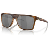 Oakley Leffingwell Sunglasses in matte brown tortoise and Prizm black polarized
