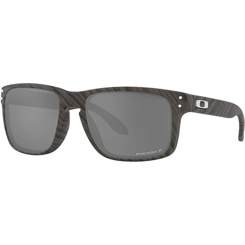 Oakley Holbrook Sunglasses in woodgrain and Prizm black polarized