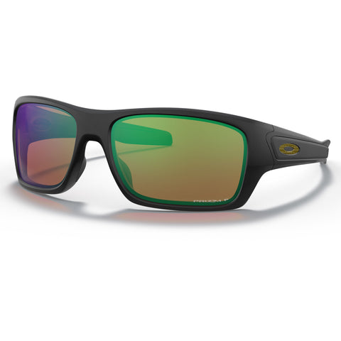 Oakley Turbine Sunglasses in Prizm shallow water polarized and matte black