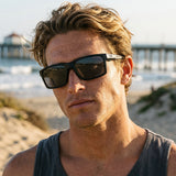Oakley Mainlink Sunglasses in Prizm black polarized and matte black