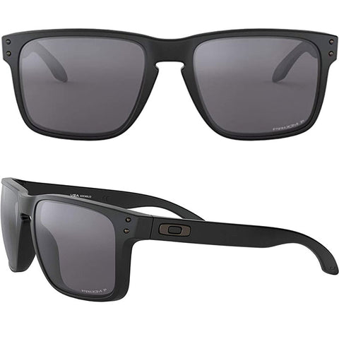 Oakley Holbrook XL Sunglasses in matte black and prizm black polarized
